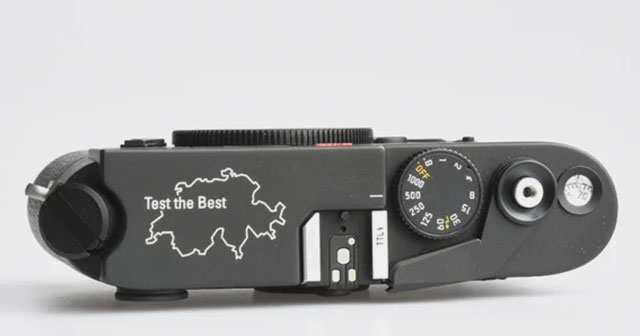 Leica M6 TTL "Test the Best" (Sqitzerland 2000). 