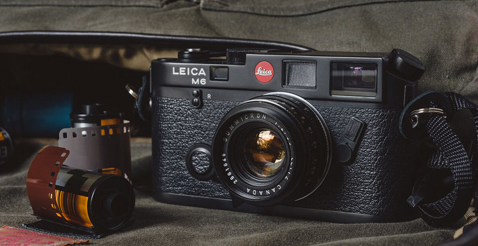 Leica M6 Black Chrome (Made in Solms 1995). Photo by Tom Knier.