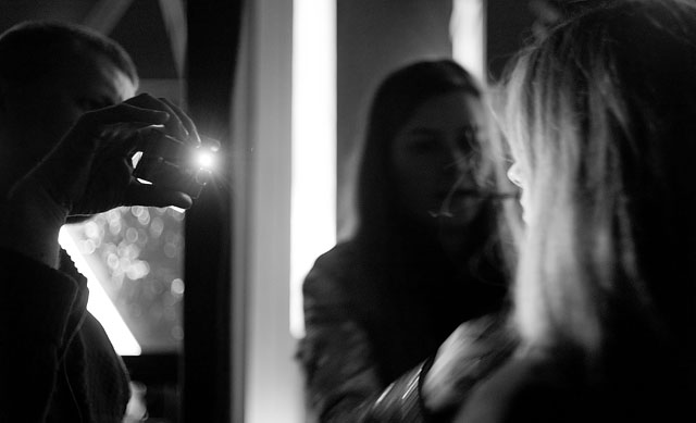 Leica M9 test photos - Copenhagen Fashion Week backstage