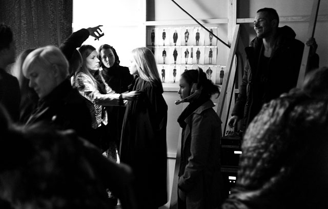 Leica M9 test photos - Copenhagen Fashion Week backstage