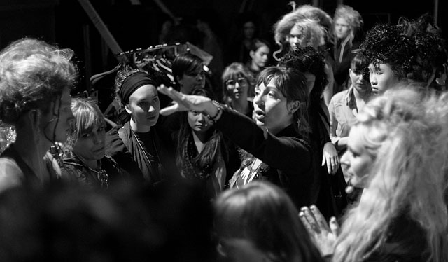 Leica M9 test photos - Copenhagen Fashion Week backstage