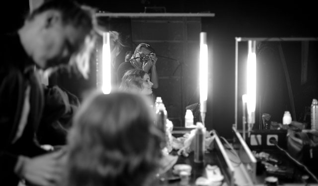 Leica M9 test photos - Copenhagen Fashion Week backstage