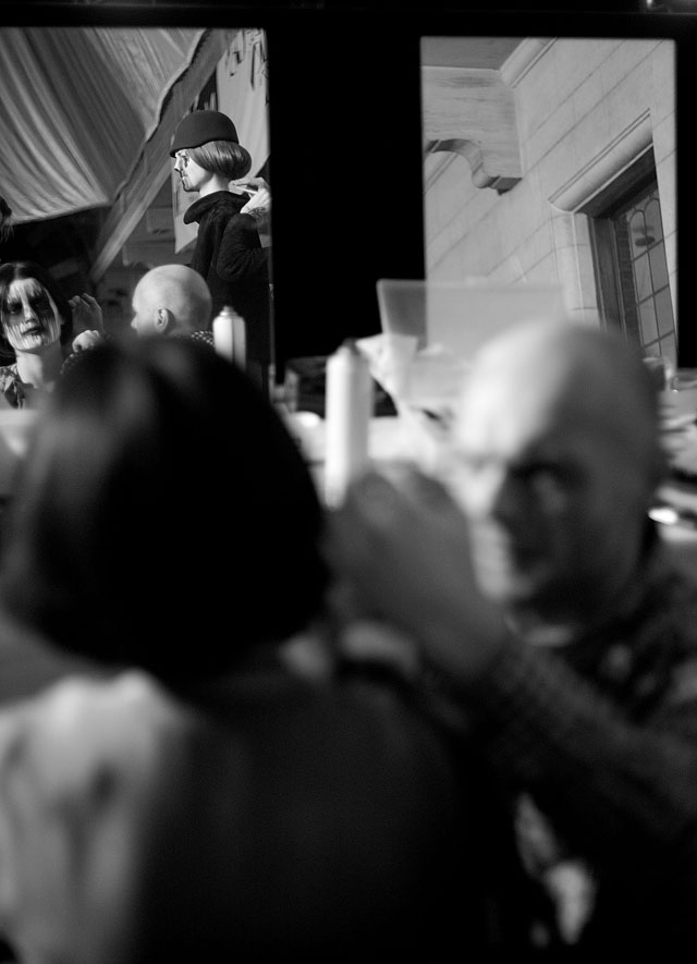 Leica M9 test photos - Copenhagen Fashion Week backstage