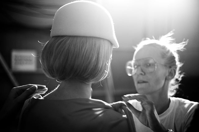 Leica M9 test photos - Copenhagen Fashion Week backstage