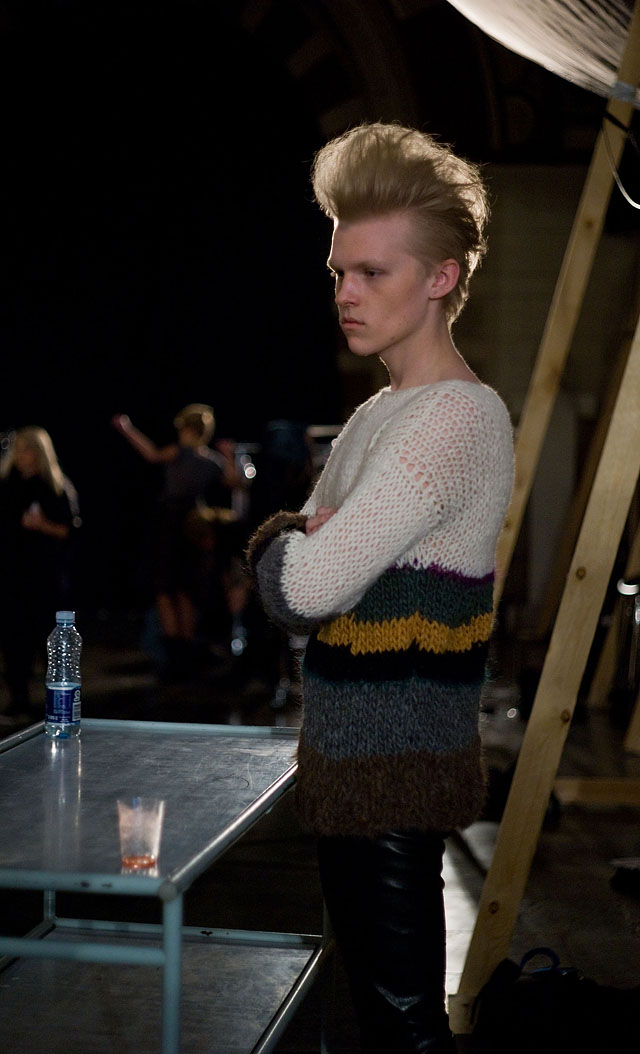 Leica M9 test photos - Copenhagen Fashion Week backstage