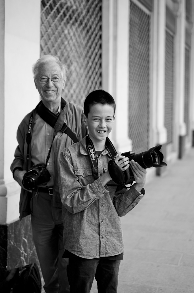 Paris, May 2016. I met a young boy and his granddad out photographing. Leica M9 with Leica 50mm APO-Summicron-M ASPH f/2.0. © 2016 Thorsten Overgaard.