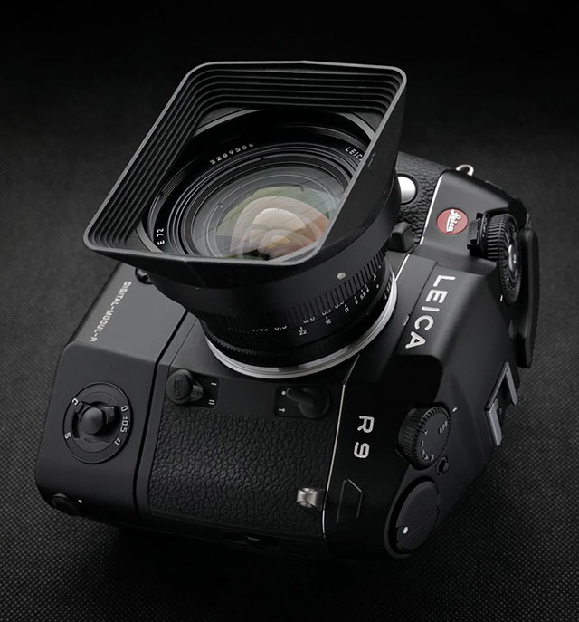 Leica R9 with DMR digital back by katsuron