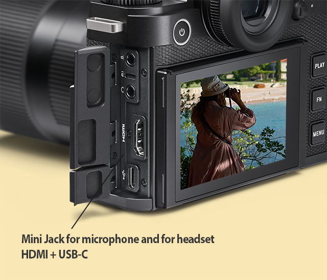 The Leica SL3-S has the connections to make video happen. 