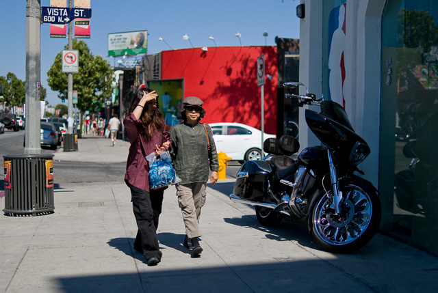 Melrose Avenue in Los Angeles. Leica TL2 with Leica 35mm Summilux-TL ASPH f/1.4. © 2017 Thorsten Overgaard.