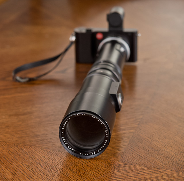 The Leica 400mm Telyt-R f/6.8 is a great lens, and not very expensive on the second-hand market ($300 - $500). It's quite a looker, and on the Leica TL2 it becomes a 600mm. It's a lens that takes some dedication and light to use. What I mean is that you have to be really interested in getting close to birds or things far away. things. Both takes stability to photograph to avoid camera shake, as well as mist for far away things. © Thorsten Overgaard.