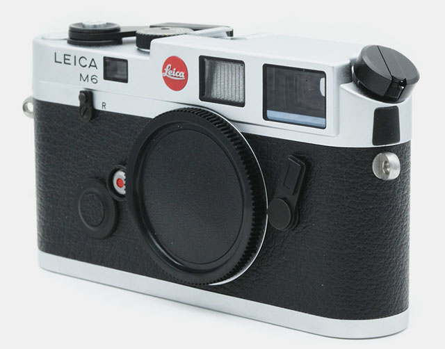 Leica M6 Classic "Panda" named beuase many knobs and wheels are black painted on this model that was in production from 1990 to 1993. 