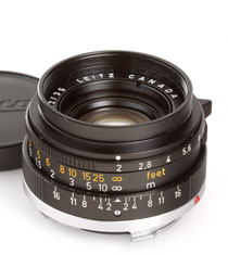 Leica 35mm Summicron M f 2.0 ASPH rangefinder lens review history
