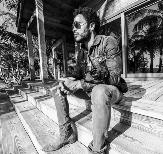 Lenny Kravitz' is a die-hard Leica user, having designed several limited editions for Leica through his design company Kravitz Design. 