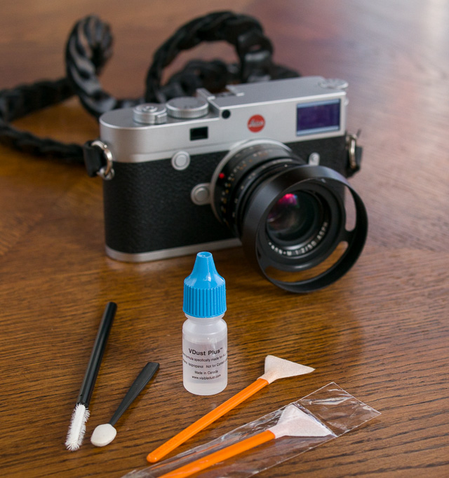 The liquid is special sensor cleaning liquid that vaporizes by itself. If you use wahter, you will get lots of stripes. So you need the swabs and the liquid. VisibleDust swabs and VisibleDust 8ml liquid is what I travel with for sensor cleaning. Sephora free brushes for cleaning the outside of the camera (to the left). Leica TL with Leica 35mm Summilux-TL ASPH f/1.4. © 2018 Thorsten Overgaard. 