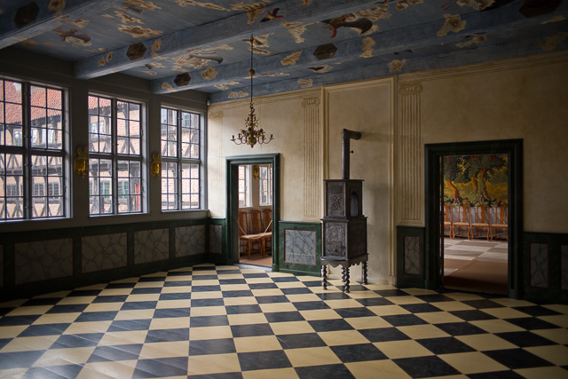 Den Gamle By (The Old Town) is a museum city with more than 100 original houses reassembled with every original piece. This one was moved from Copenhagen. It's a great place to re-experience the type of light and colors painters used to paint 100 years ago. Leica M10 with Leica 28mm Summilux-M ASPH f/1.4. © 2017 Thorsten Overgaard.q