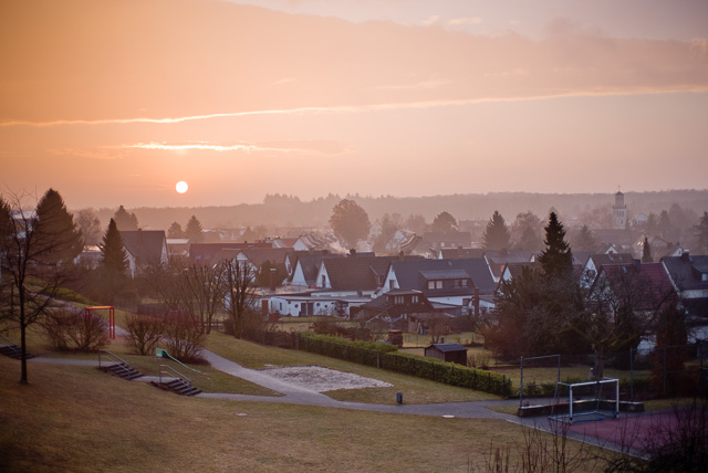 Sunrise in Wetzlar, Germany. Leica M10 with Leica 50mm Noctilux-M ASPH f/0.95 FLE. © 2017 Thorsten Overgaard.