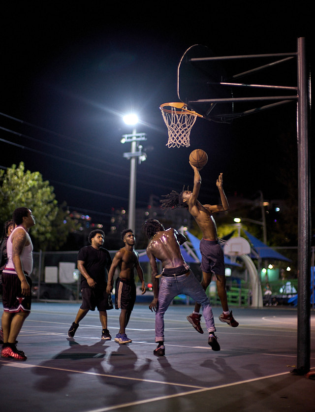 In the park in Little Havana in Miami. Leica M11 with 50mm Noctilux f/0.95. © Thorsten Overgaard. 

