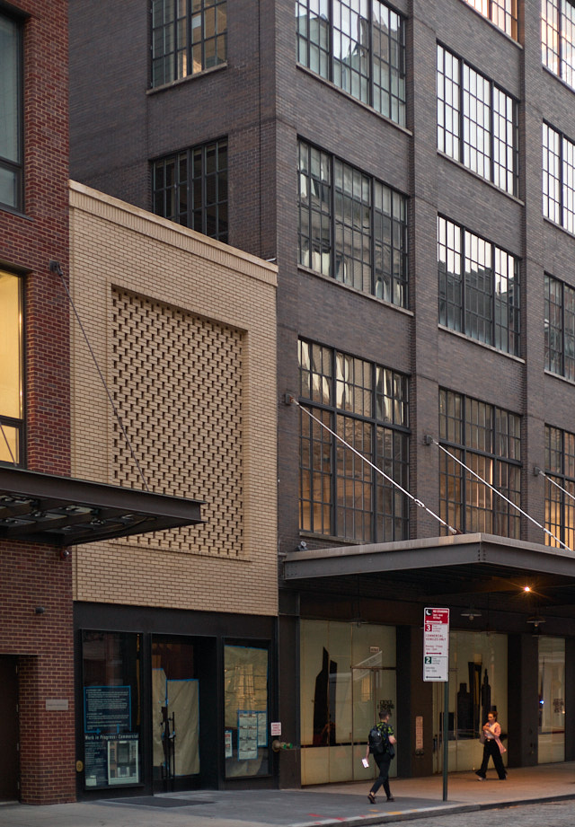 The new Leica Store in the Meatpacking District is close to being ready for opening, about a year delayed. Leica M11 with Leica 50mm Noctilux f/0.95. © Thorsten Overgaard.