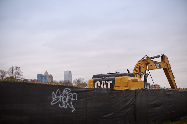 They seem to build more every day in Atlanta.. Leica M11 with Leica 50mm Noctilux-M ASPH f/0.95. © Thorsten Overgaard. 