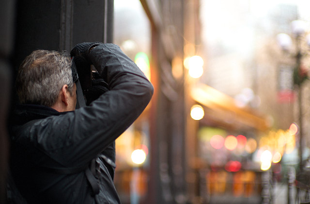 In the streets with the Leica Q. © Thorsten Overgaard. 