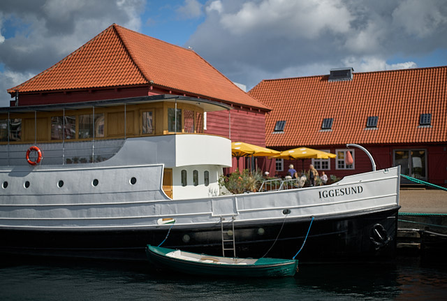 Still standing: 275 year old boathouses in Copenhagen, Denmark renovated and recycled as the "Hart" bakery and cafe, others as living spaces and offices. Leica M11 with Leica 50mm Summilux-M ASPH f/1.4 BC. © Thorsten Overgaard. 