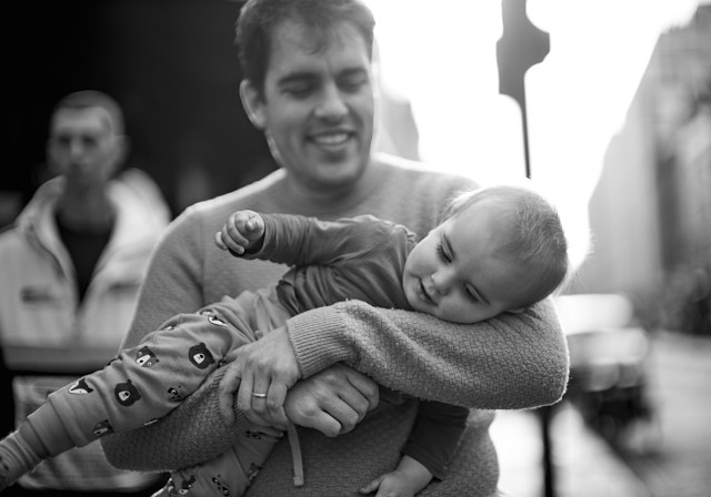 Dad & Son. Leica M11 with Leica 50mm Noctilux-M ASPH f/0.95. © Thorsetn Overgaard. 