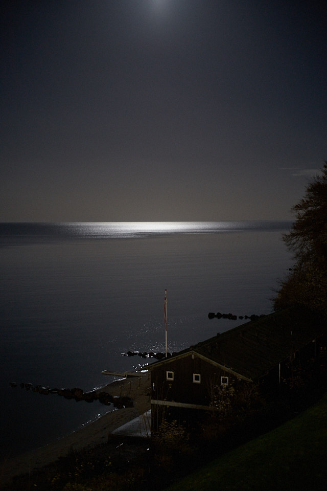 The night life in Denmark with almost full moon. Leica M10-P with Leica 50mm Summilux-M ASPH f/1.4. © Thorsten von Ovegaard. 