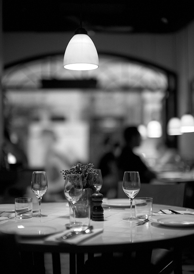 Istanbul dinner. Sunset over Istanbul. Leica M10-P with Leica 50mm Noctilux-M ASPH f/0.95. © Thorsten Overgaard. 