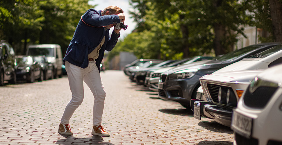 Photographer Thorsten Overgaard in Berlin by Bengt Kallenberg.