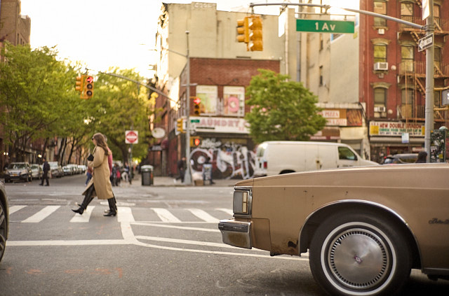 1st Avenuein New York. Leica M10-R with 50mm ELCAN f/2.0 by Light Lens Lab. © Thorsten Overgaard. 