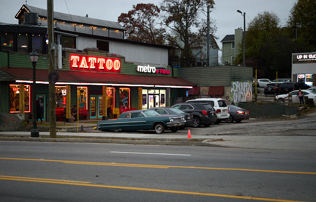 I can't put my finger on what it is with Atlanta, but this scene is somehow typical of what Atlanta also is. Leica M10-R with Leica 50mm APO-Summicron-M ASPH f/2.0 LHSA. © Thorsten Overgaard.