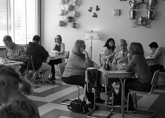 A wider view of the Java Jive brakfast cafe in Atlanta, Grorgia. Leica M10-R with Leica 50mm APO-Summicron-M ASPH f/2.0 LHSA. © Thorsten Overgaard.