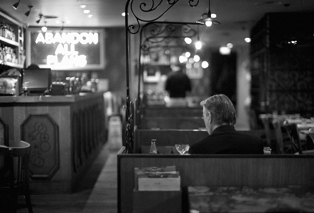 Late night in Soho. Leica M10-R with Leica 50mm Noctilux-M f/0.95. © Thorsten Overgaard.