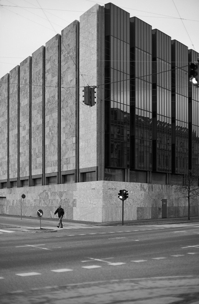 National Bank of Denmark. Leica M10-R with Leica 50mm Noctilux-M ASPH f/0.95. © Thorsten Overgaard.