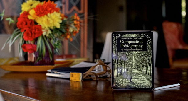 My book Composition in Photography on the iPad Pro. Buy your copy here. 