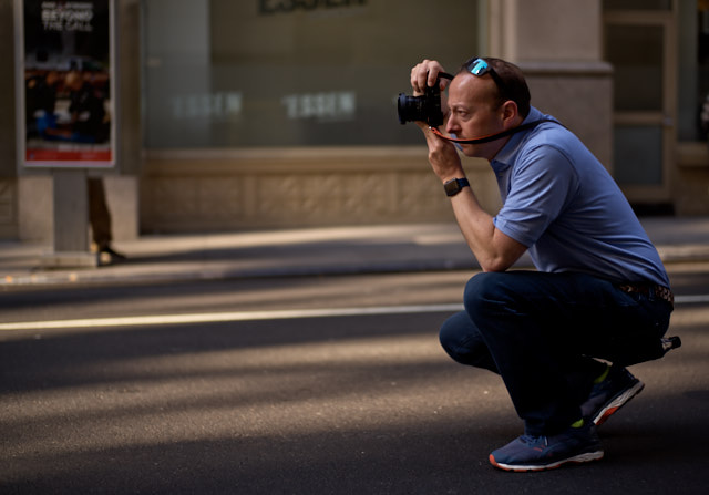 Brad out and about with the Leica Q2. Leica M10-P with Leica 50mm Summilux-M ASPH f/1.4 BC. © Thorsten Overgaard.