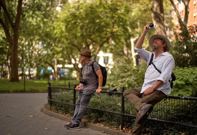 Grown men hanging out on street corners. That's how it's done. Leica M10-P with Leica 50mm Summilux-M ASPH f/1.4. © Thorsten Overgaard. 