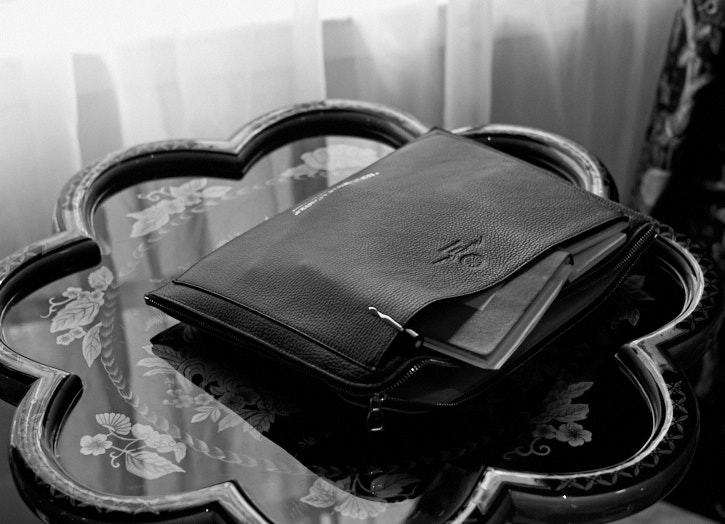 The Document Carry-On in black for MacBook Pro and all the other stuff.