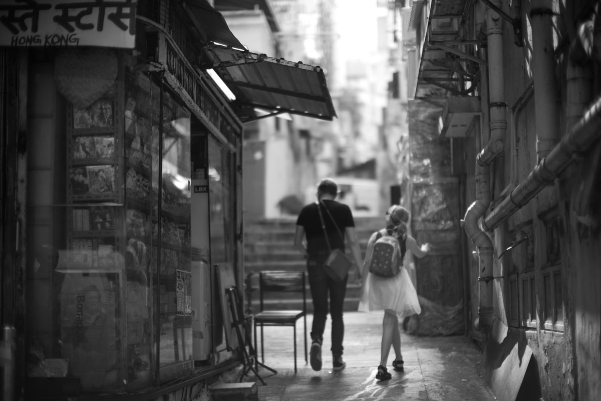 Thorsten and his daughter Robin in Hong Kong, November 2014 by Sheh Wai Wong