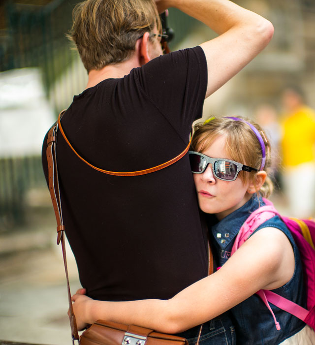 Thorsten with his daughter Robin Isabella in Hong Kong. Photo by Sheh Wai Wong.