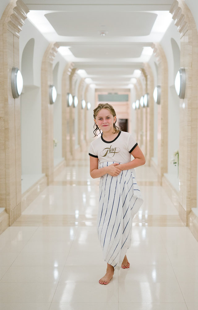 My daugher Robin Isabella walking back to the spaceship after the pool. Our family has a long tradition of time travel. Leica M 240 with Leica 50mm APO-Summicron-M ASPH f/2.0. 