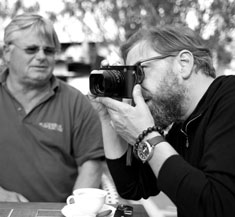 Thorsten von Overgaard in Cannes. Photo by Paul Viio. 