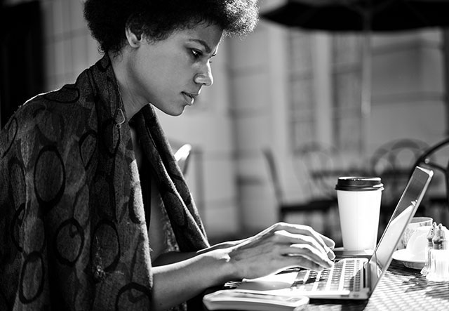 Lulu working on a plan. Hollywood 2015. Leica M 240 with Leica 50mm APO-Summicron-M ASPH f/2.0.