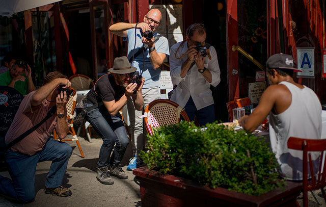 Workshop in New York. Photo by Alan Riordan. Leica M240 with Leica 50mm Summilux-M ASPH f/1.4. 

