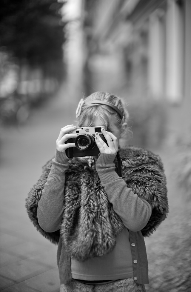 Robin Isabella out and about with the Leica M on the Sunday morning in East Berlin. Leica M 240 with Leica 50mm Noctilux-M ASPH f/0.95. 