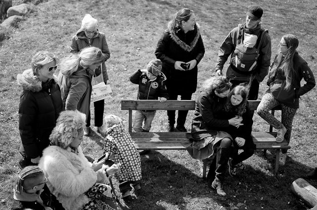 Outside having popcorn made on the open fire ... Leica M 240 with Leica 50mm APO-Summicron-M ASPH f/2.0