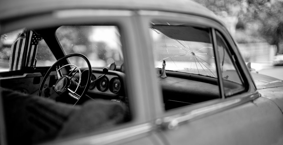 A 1952 Packard in Hollywood Hills by Thorsten Overgaard