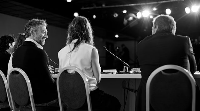 Vincent Cassel at Cannes Film Festival. Leica M240 with Leica 50mm Noctilux-M ASPH f/0.95. Thorsten Overgaard.