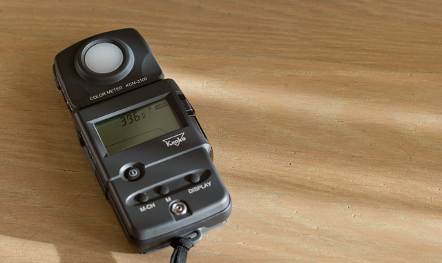 I also have the Kenko KCM-3100 color meter. Price is $799 at BH Photo. 