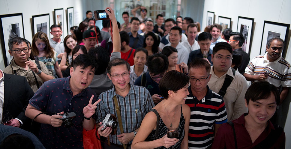 The Leica Gallery Singapore event with Thorsten Overgaard, donating $10,000 to the children of Cambodia.